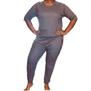 PRETTY SECRETS “SWEET DREAMS” LOUNGE SET - GRAY SIZE 20/22  (NEW WITH TAGS) A24